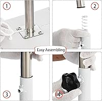 QUEESALN Pedicure Footrest Stand Stool — image 5