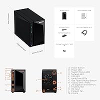 Asustor Drivestor 2 Pro Gen2 AS3302T v2 2-Bay NAS — image 7