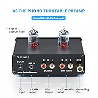 Fosi Audio BOX X4 Phono Preamp with 5725W Vacuum Tubes — image 4