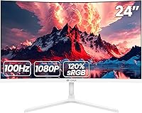 CRUA 24-Inch Curved Monitor — image 1