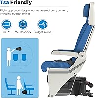 360° Rotating Water Resistant Rolling Backpack with Removable Wheels — image 5