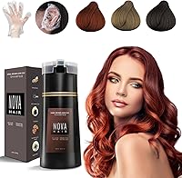 Nova Hair Dye Shampoo 3 in 1 Dark Brown 200mL — image 1