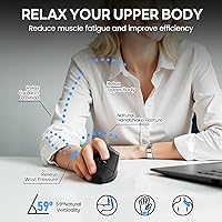 Uineer Ergonomic Wireless Mouse — image 3