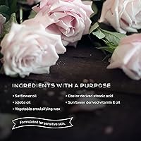 Farmstead Apothecary 100% Natural Anti-Aging Face Cream with Jojoba Oil, 4oz (Rose Water) — image 5