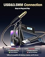 Rownfusny R06S USB Headset with Microphone — image 6