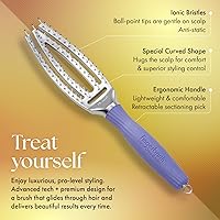 Olivia Garden Finger Brush Scalp-Hugging & Vented Paddle Hair Brush FB-SM (Small) — image 4