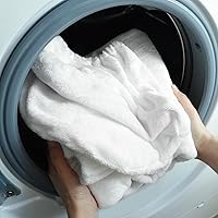 FABBRICA HOME Super Absorbent Quick Dry Spa Bath Wrap and Hair Turban Set, One-Size, White — image 11