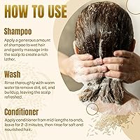 MYSTÉRE BEAUTÉ Rice Water Shampoo and Conditioner Set, 16 fl oz Each — image 5