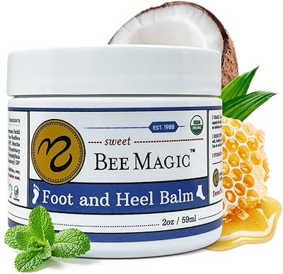 Sweet Bee Naturals Organic All Natural Foot and Heel Balm 2 OZ