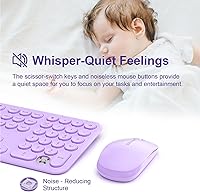 Mobifice Wireless Keyboard and Mouse Combo — image 4