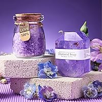 MADDIFY Initial Lavender Spa Gift Basket Set — image 4