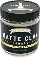 Kingpin Matte Clay Hair Wax for Men - 2.5oz — image 1