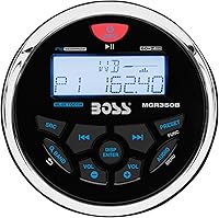 BOSS Audio Systems MCKGB350B.6 Marine Gauge Receiver and Speaker Package — image 1
