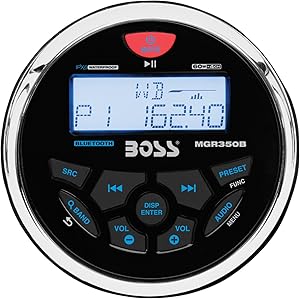 BOSS Audio Systems MCKGB350B.6 Marine Gauge Receiver and Speaker Package Review