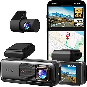 BOTSLAB G980H 4K Dash Cam Front and Rear Review
