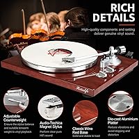 Retrolife HQ-KZ006 Turntable — image 3