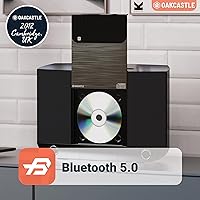 Oakcastle HIFI100 Compact Home Stereo System — image 3