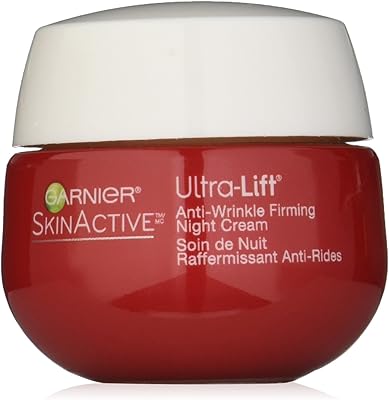 Garnier SkinActive Ultra-Lift Anti-Wrinkle Firming Night Cream, 1.7 oz