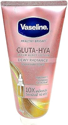 Vaseline Gluta Hya Dewy Radiance Serum Burst Body Lotion 300mL