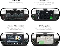 XTRONS PXS7250FBL Android 14 Car Stereo for Fiat 500 (2007-2015) — image 10