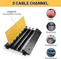 Yescom 3-Channel Cable Ramp Protector — image 2