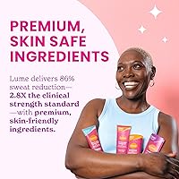 Lume Deodorant Plus Sweat Control Stick 2.6oz Unscented — image 3