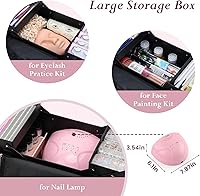 Yueieoun Large Travel Makeup Train Case — image 4