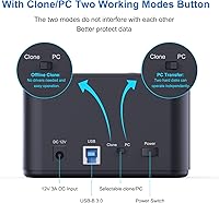 SSK DK103 Aluminum Hard Drive Docking Station — image 6
