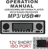 ePathChina 12V Bluetooth Car Radio MP3 Player — image 3