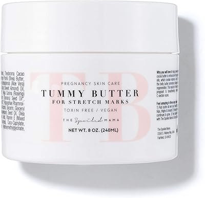 The Spoiled Mama Tummy Butter Stretch Mark Prevention Cream 8oz