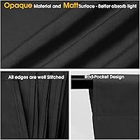 CPLIRIS 10x20ft Black Backdrop — image 4