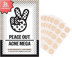 PEACE OUT Acne Healing Dots 60 Count