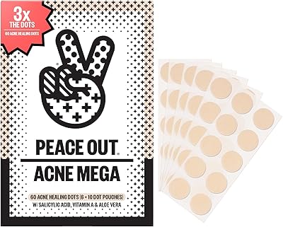 PEACE OUT Acne Healing Dots 60 Count