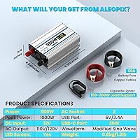 ALEOPIX 500W Car Power Inverter RT-500W — image 7