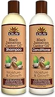 OKAY Black Jamaican Castor Oil Shampoo and Conditioner Set 12oz — image 1