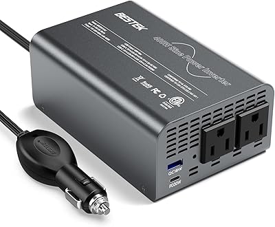BESTEK 400W Pure Sine Wave Power Inverter
