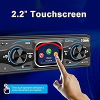 Alondy Single Din Car Radio Bluetooth with 2.2″ Touchscreen — image 2