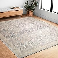 Loloi Hathaway Collection HTH-02 Area Rug, Denim/Multi 5' x 7'6″ — image 2
