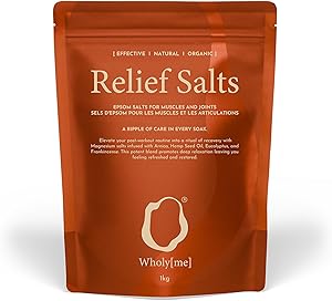 WholyMe Epsom Salt Bath Soak with Arnica, Frankincense, and Eucalyptus - 35oz Review