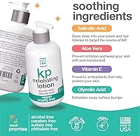 TOUCH Glycolic Acid Lotion for Keratosis Pilaris 8 Fl Oz — image 3