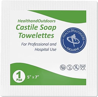 HAO Castile Soap Cleansing Towelettes 125 Count