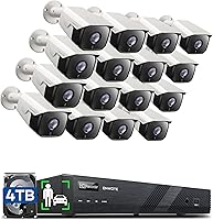 ONWOTE 16-Channel 6K NVR Security Camera System with 16x 6MP Bullet Cameras — image 1