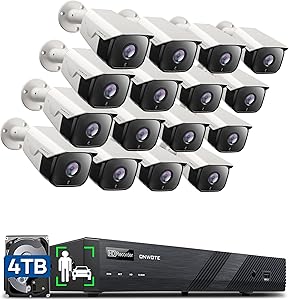 ONWOTE 16-Channel 6K NVR Security Camera System with 16x 6MP Bullet Cameras Review