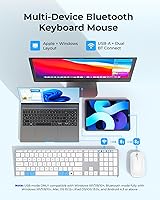 seenda SKM64-3 Wireless Bluetooth Keyboard and Mouse Combo — image 2