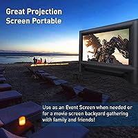 GYUEM 21 Feet Inflatable Outdoor Projector Movie Screen — image 6