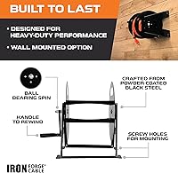 Iron Forge Cable 50ft 50 Amp RV Power Cord Reel — image 3