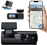Aquota C5 Dual Dash Cam Front and Rear 2K+1080P — image 1