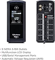 CyberPower CP1000AVRLCD UPS Battery Backup — image 3