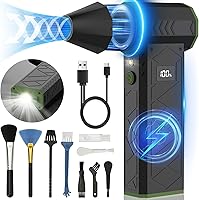 AUKZON Compressed Air Duster with Flashlight — image 1