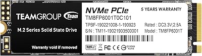 TEAMGROUP MP33 1TB M.2 PCIe NVMe SSD